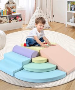 7-Piece Soft Foam Climbing Blocks