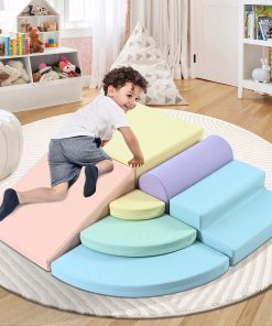 7-Piece Soft Foam Climbing Blocks