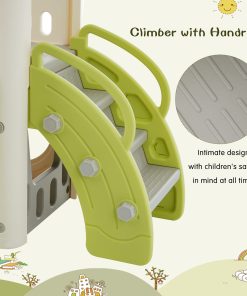 8 in 1 Toddler Climber and Slide Set