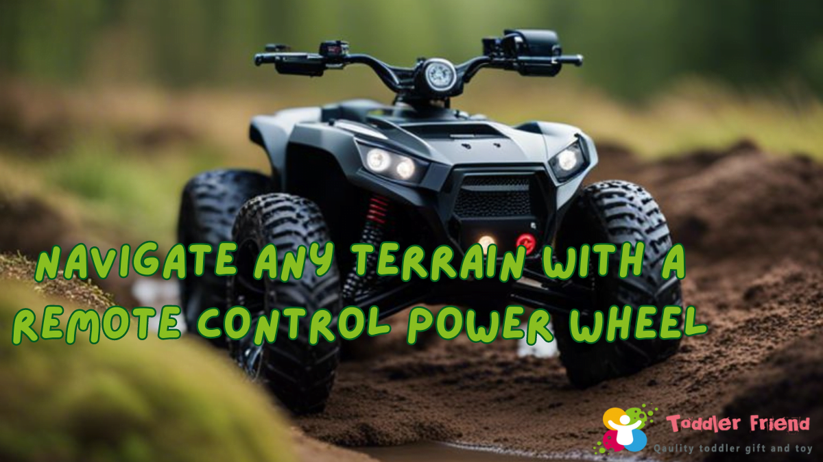 Navigate Any Terrain With A Remote Control Power Wheel