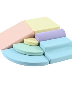 7-Piece Soft Foam Climbing Blocks