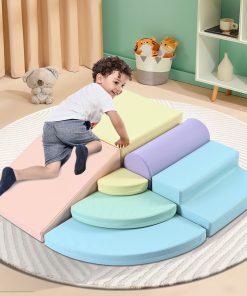 7-Piece Soft Foam Climbing Blocks
