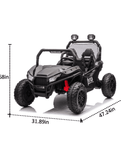 24V Two-Seater Kids Ride On UTV