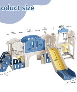 11 in 1 Baby Slide Playground