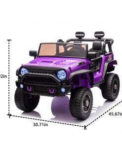 24V Two-Seater Kids Ride On Truck