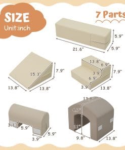 7 In 1 Foam Climber Play Sets