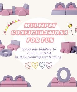 Baby Climbing and Crawl Foam Play Set