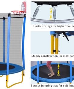 5.5FT Trampoline for Toddler