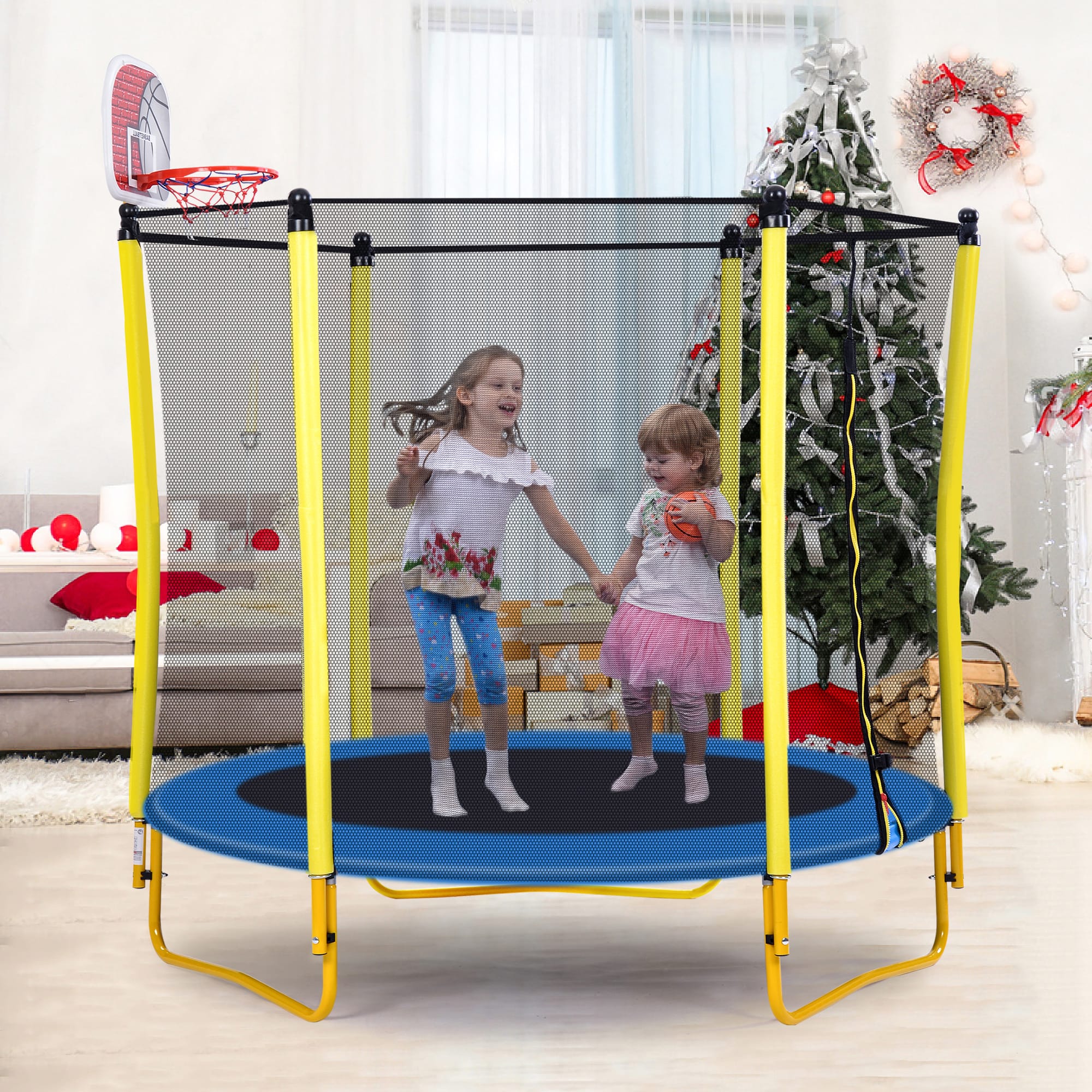 5.5FT Trampoline for Toddler