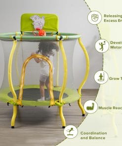 4FT Trampoline for Toddler