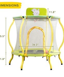 4FT Trampoline for Toddler
