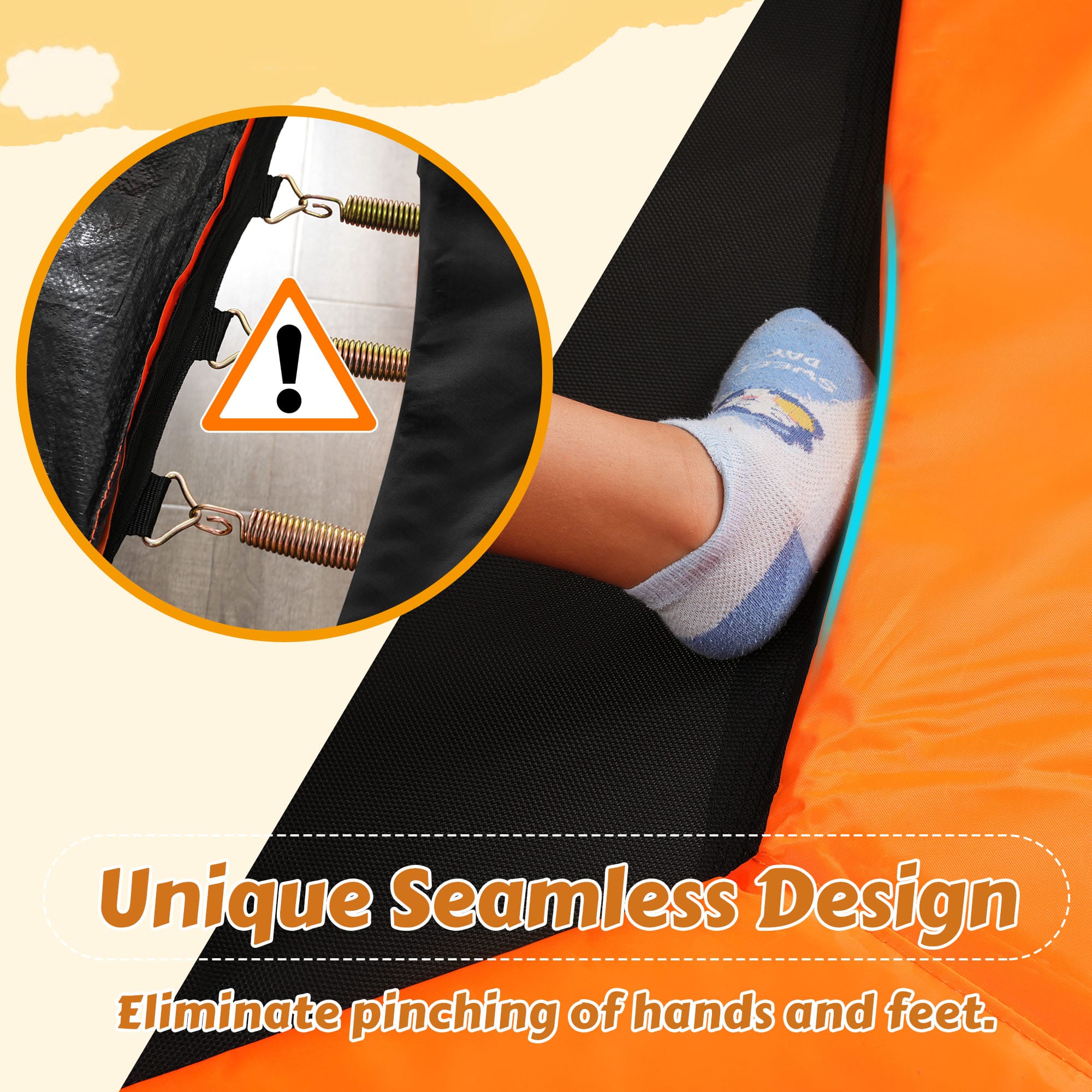 6FT Toddlers Trampoline