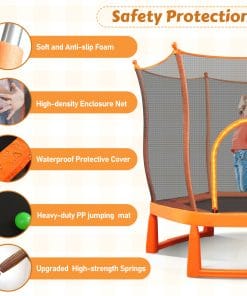 6FT Toddlers Trampoline