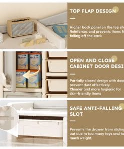 Toddler Toy Storage Cabinet