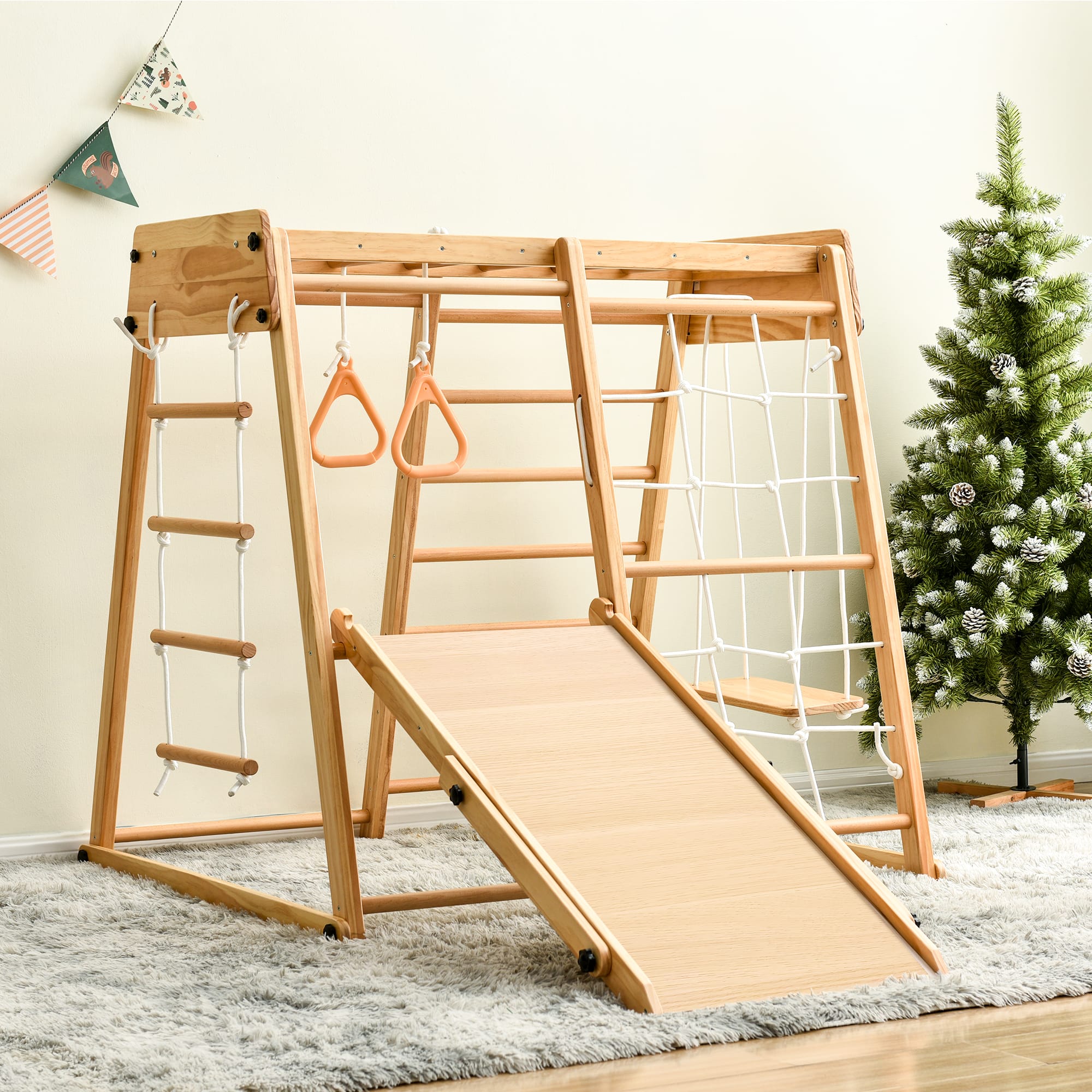 Wooden Indoor Toddler Playground