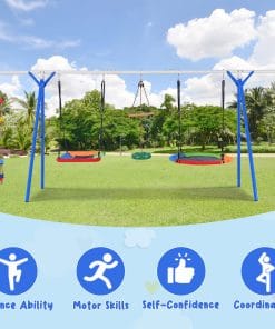 5 in 1 Outdoor Toddler Swing Set