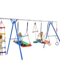 5 in 1 Outdoor Toddler Swing Set