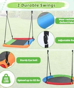 6 in 1 Swing Set for Toddler