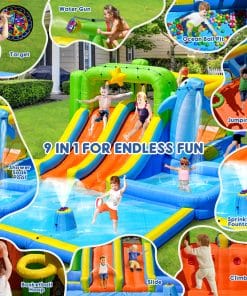 9 In 1 Inflatable Bounce House