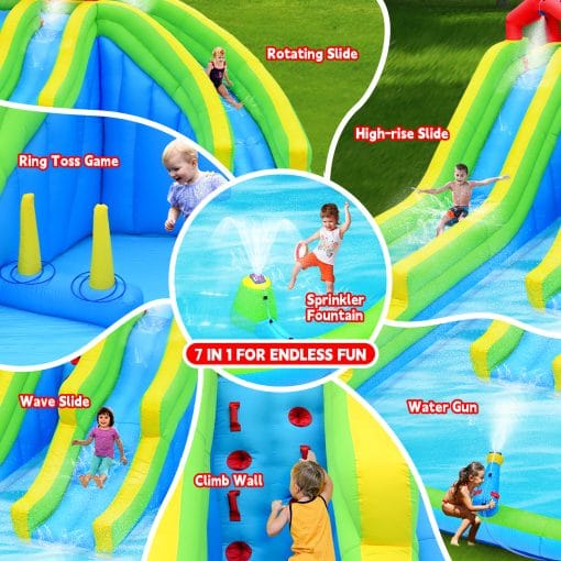 7 in1 Inflatable Water Park