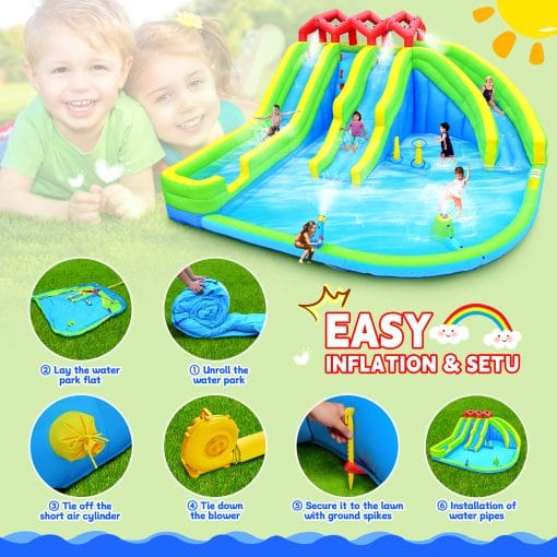7 in1 Inflatable Water Park