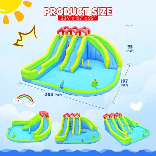 7 in1 Inflatable Water Park