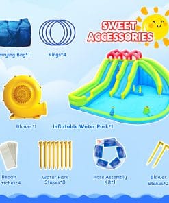 7 in1 Inflatable Water Park