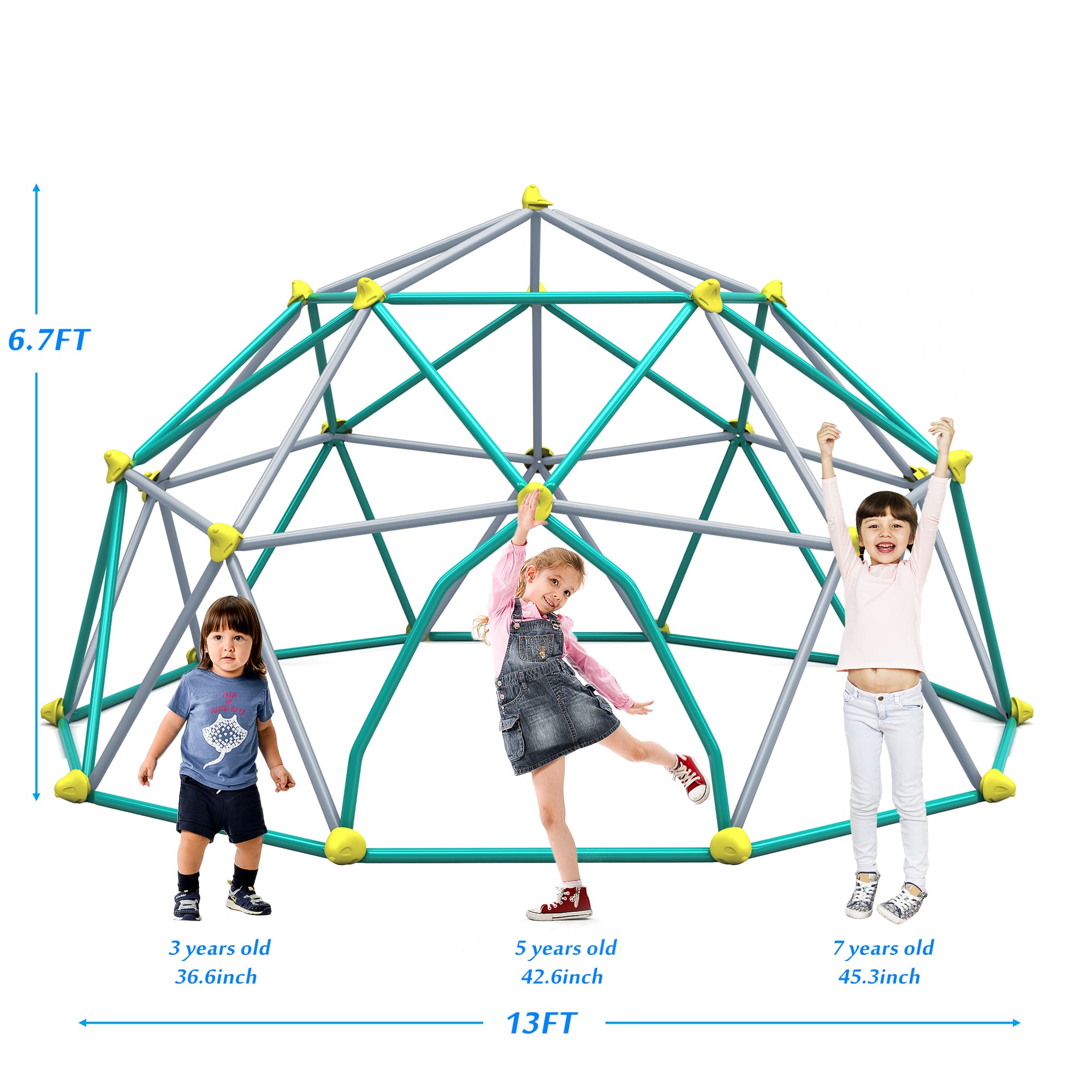 13FT Geometric Dome Climber