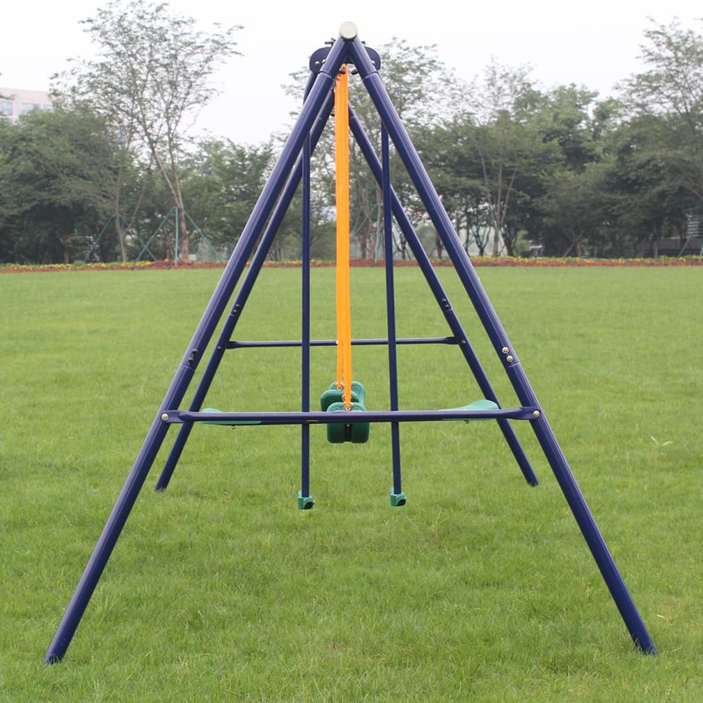 Outdoor Metal Swing Set
