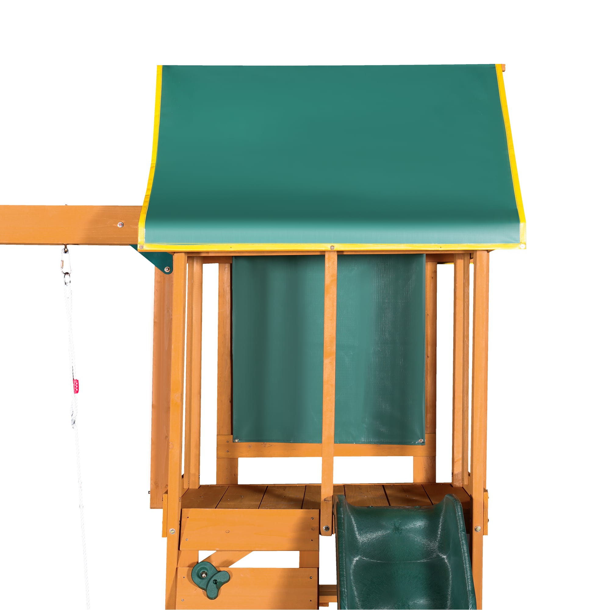 Wooden Outdoor Swing Set