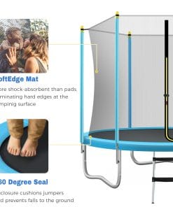 8FT Round Outdoor Trampoline