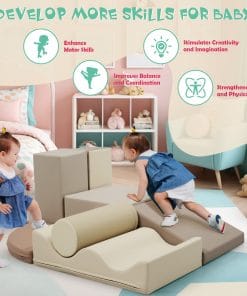 7-Piece Indoor Climbing Foam