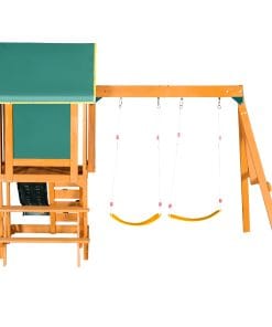 Wooden Outdoor Swing Set