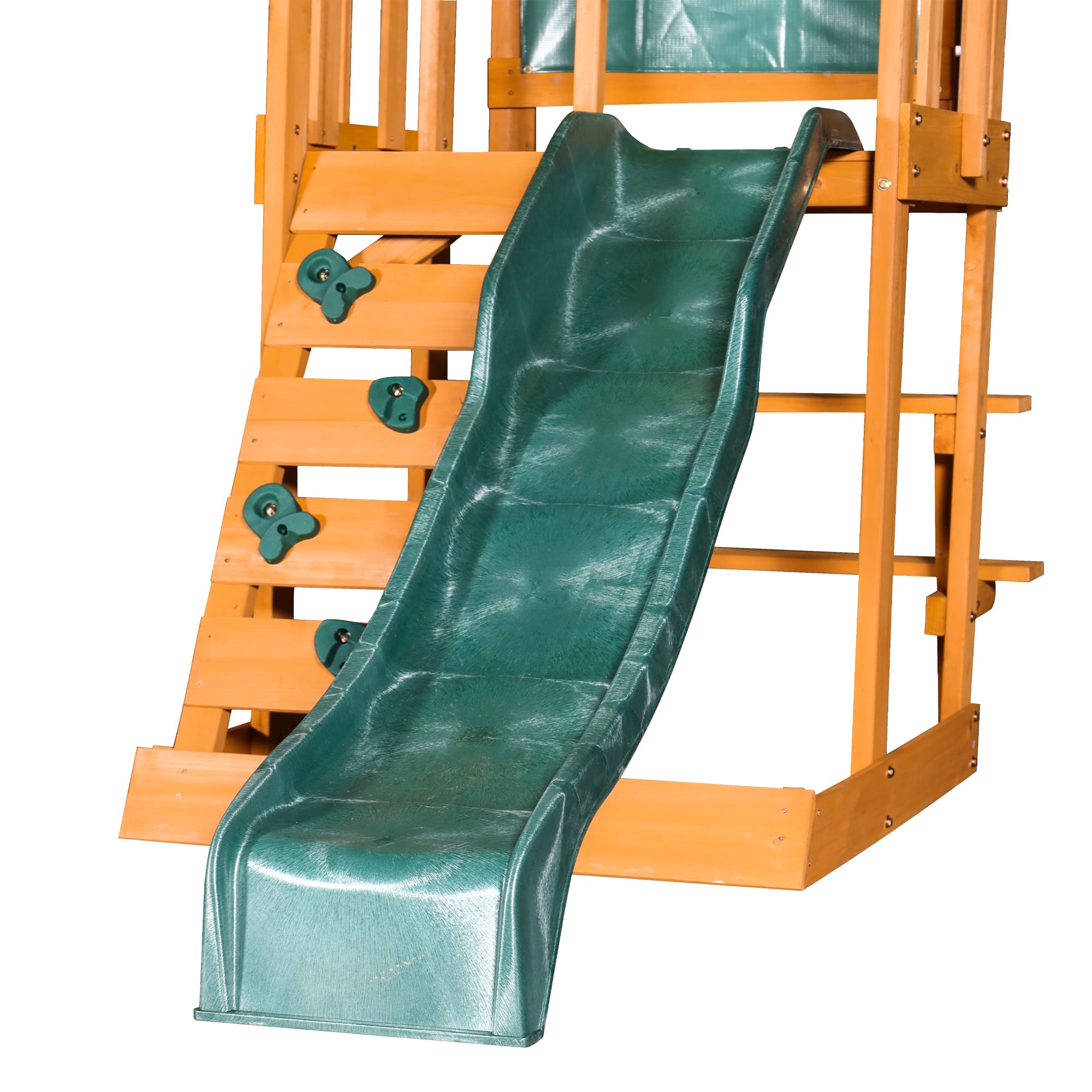Wooden Outdoor Swing Set