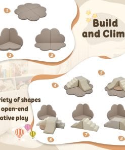 6-Piece Baby Climbing Foam