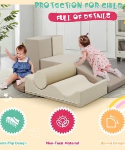 7-Piece Indoor Climbing Foam