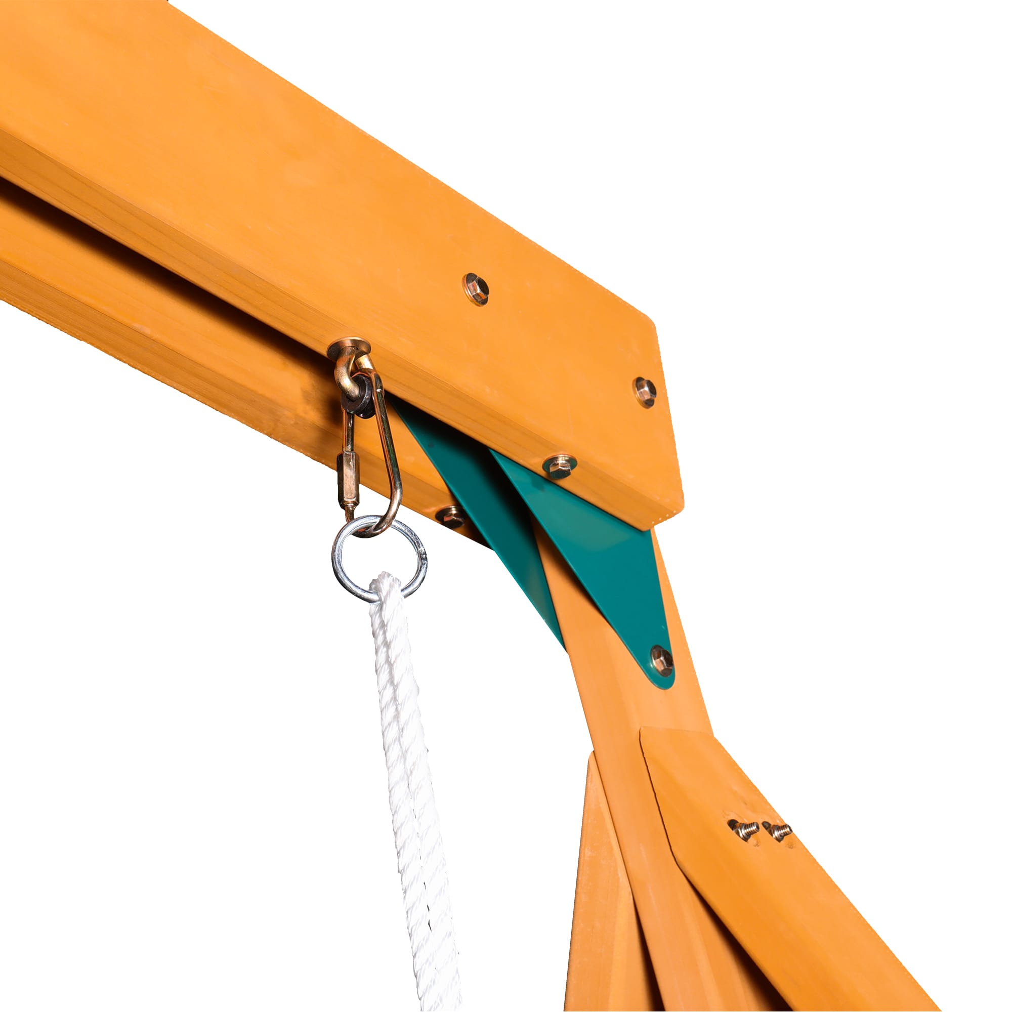 Wooden Outdoor Swing Set