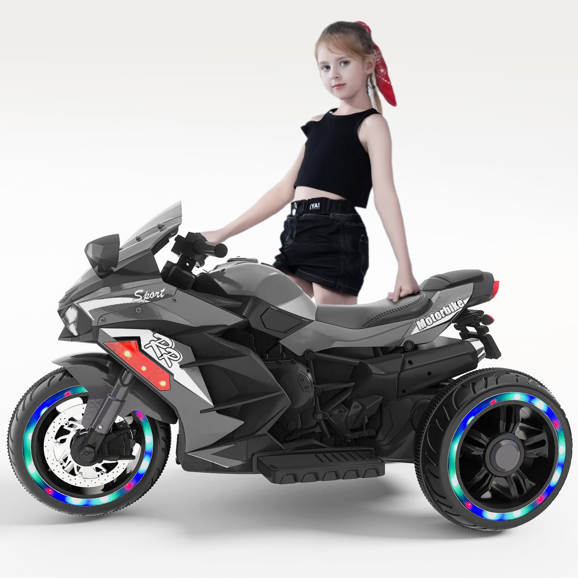 12v 3 Wheels Electric Motorcycle