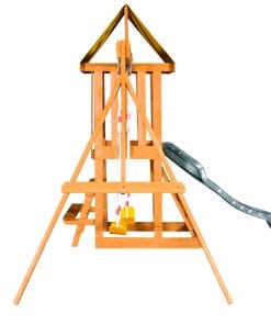 Wooden Outdoor Swing Set