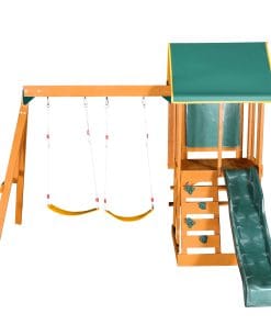 Wooden Outdoor Swing Set