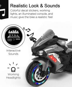 12v 3 Wheels Electric Motorcycle