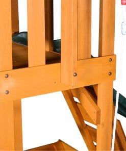 Wooden Outdoor Swing Set