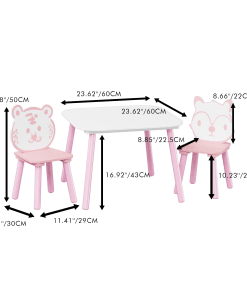 Kids Table and Chair Set