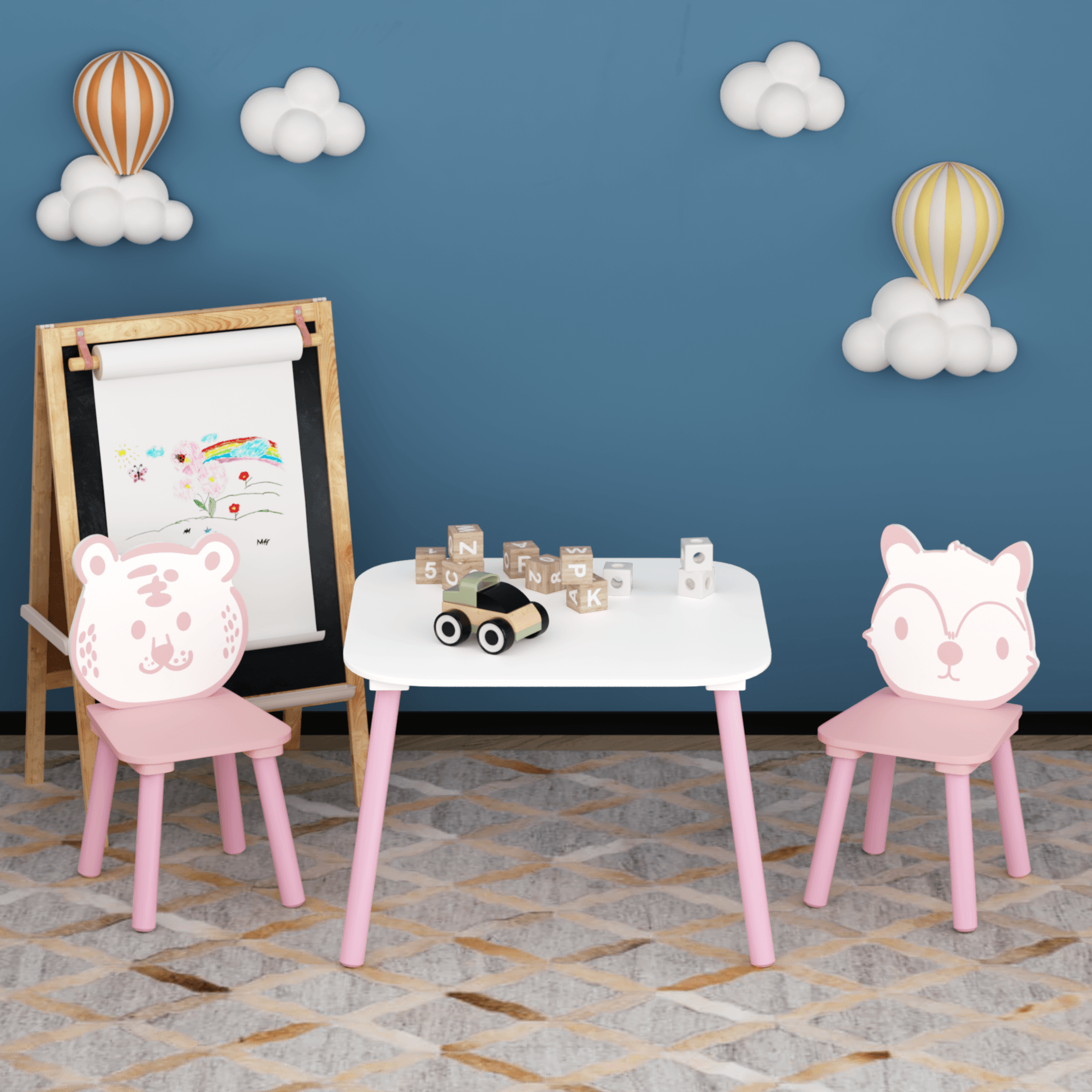 Kids Table and Chair Set