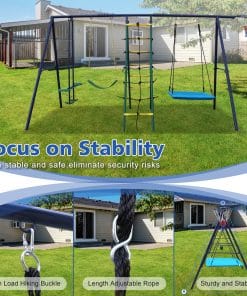 6 in 1 Swing Sets