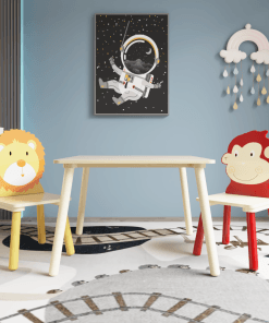 3 Pieces Toddler Table and Chair Set