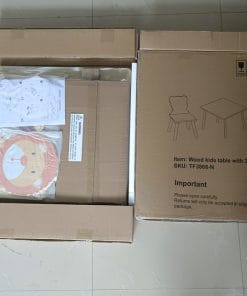 3 Pieces Toddler Table and Chair Set