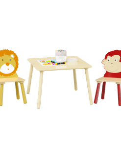 3 Pieces Toddler Table and Chair Set