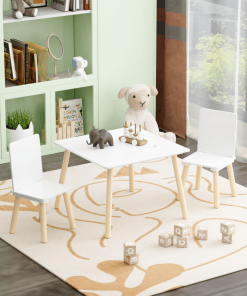 Wooden Activity Play Table Set