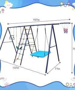 6 in 1 Swing Set